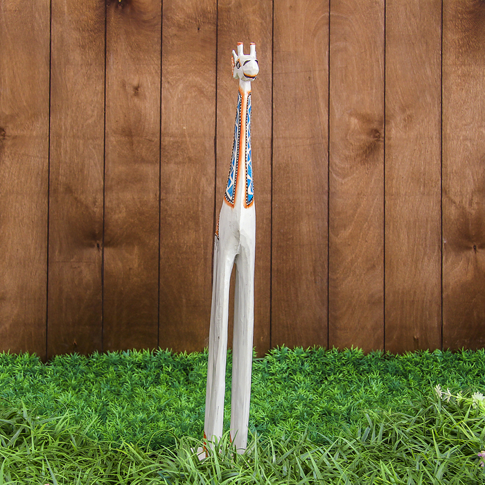 Сувенир дерево "Жираф светлый" 15х8х60 см