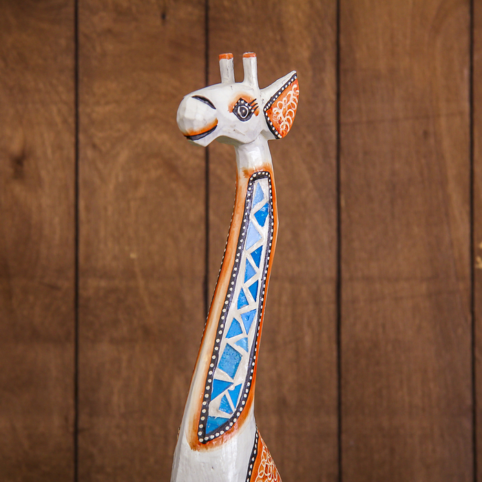 Сувенир дерево "Жираф светлый" 15х8х60 см