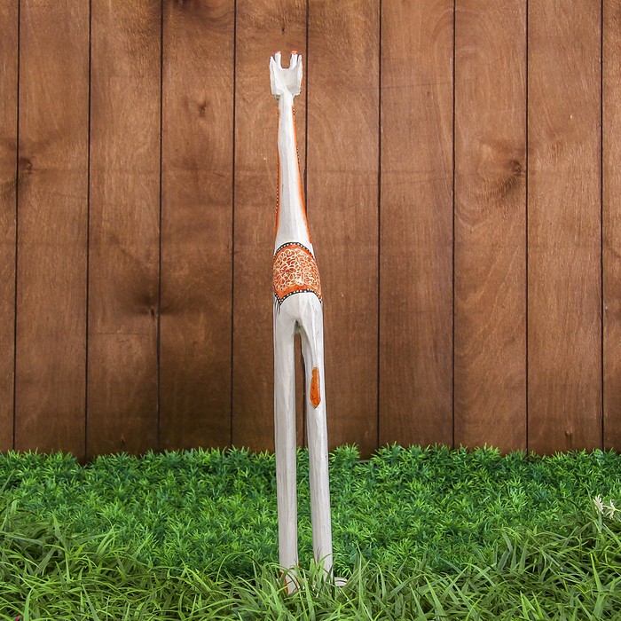 Сувенир дерево "Жираф светлый" 15х8х60 см