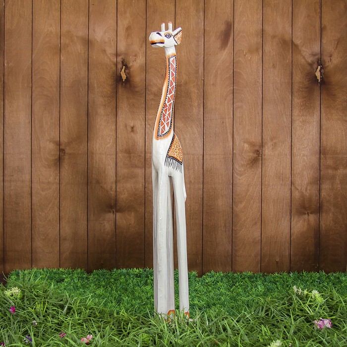Сувенир дерево "Жираф добрый" 17х10х80 см