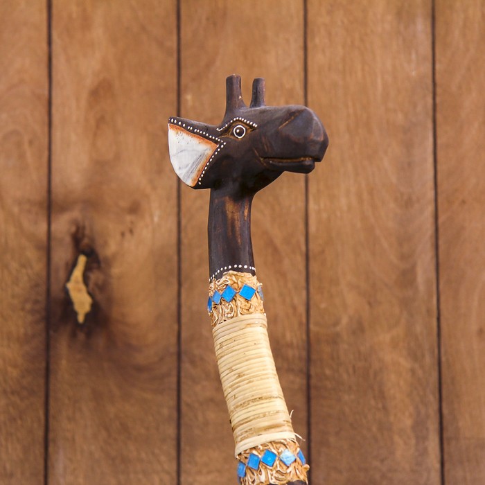 Сувенир дерево "Жираф тёмный" 17х10х80 см