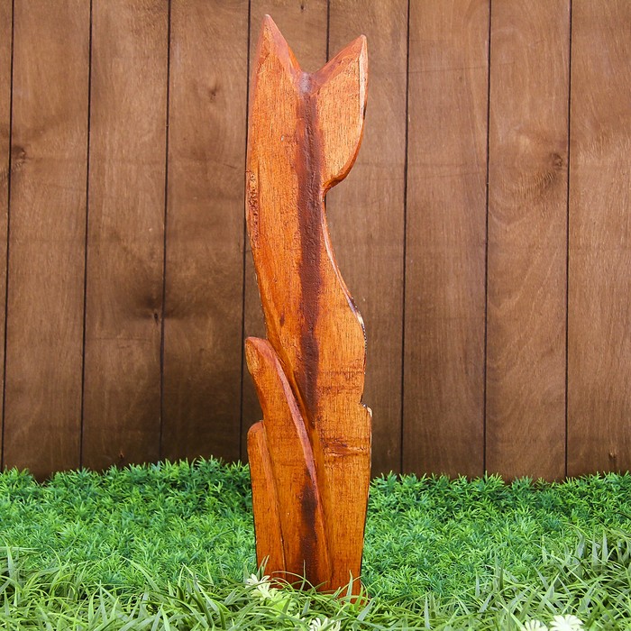 Сувенир дерево "Кошка с блестяшками" 14х6х60 см