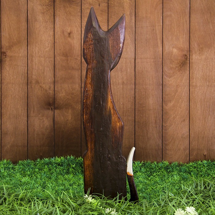 Сувенир дерево "Кошечка в ожидании чуда" 12,5х5,5х60 см