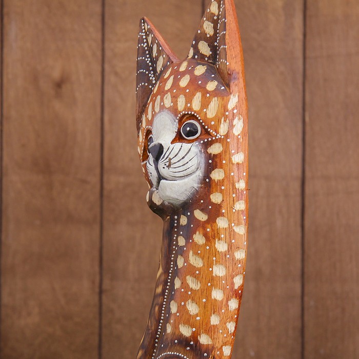 Сувенир дерево "Кошка сказка" 12,5х5,5х60 см