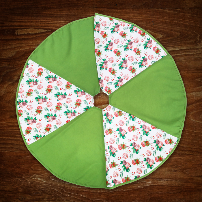 Накидка под елку "Акварельная печенька", 70 см