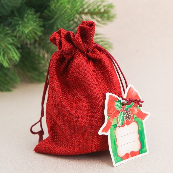 Мешок подарочный «Подарок», 13 х 18 см
