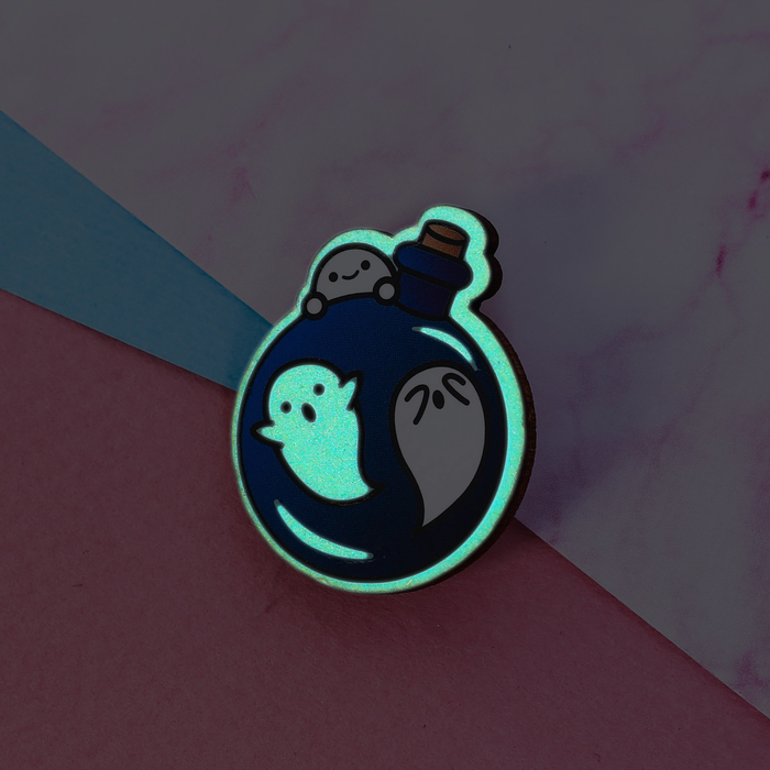 Значок флуоресцентный "Привидения"