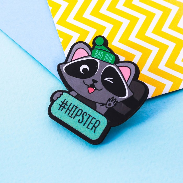 Значок флуоресцентный "Bad boy"