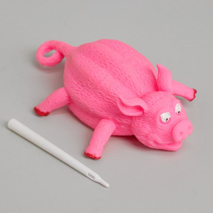 Мялка "Свинка" надувается