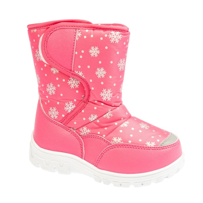 Дутики детские арт. 22.002.15, цвет розовый, размер 29