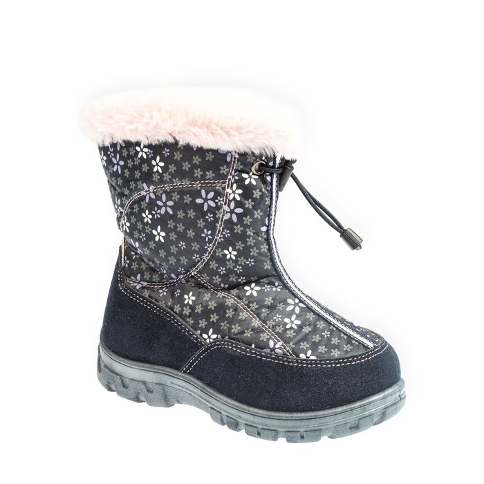 Дутики детские арт. 24.001.04, цвет чёрный, размер 29