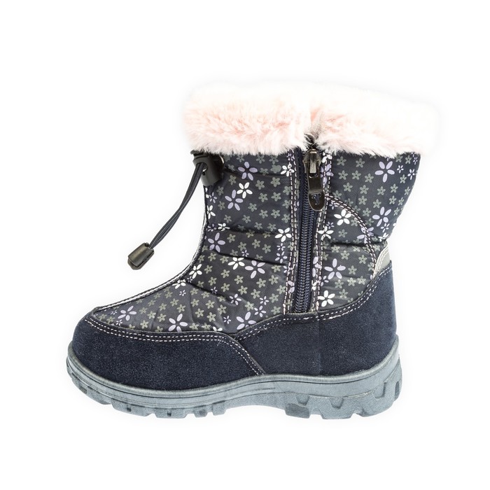 Дутики детские арт. 24.001.04, цвет чёрный, размер 31