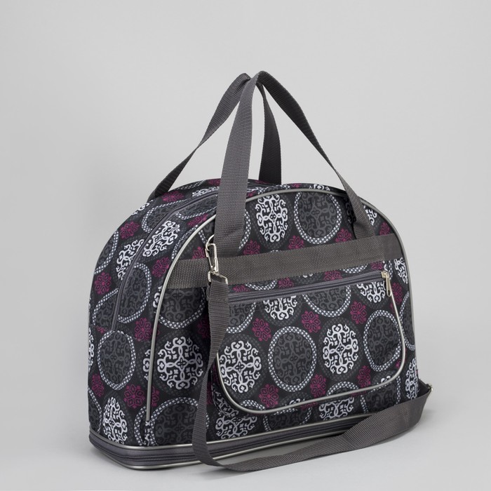 Сумка дорожная "Винзеля", отдел на молнии, наружный карман