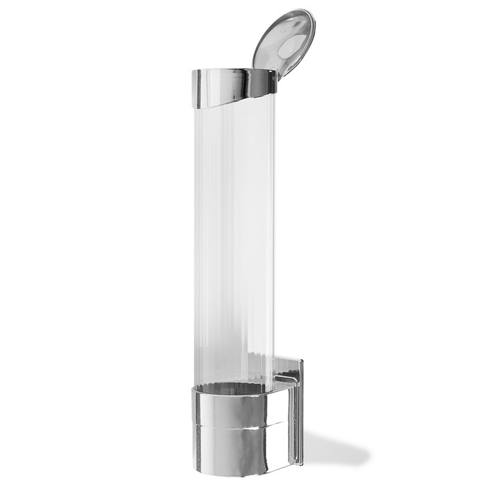 Стаканодержатель CH-1, крепление магнит, на 100 стаканчиков, хром