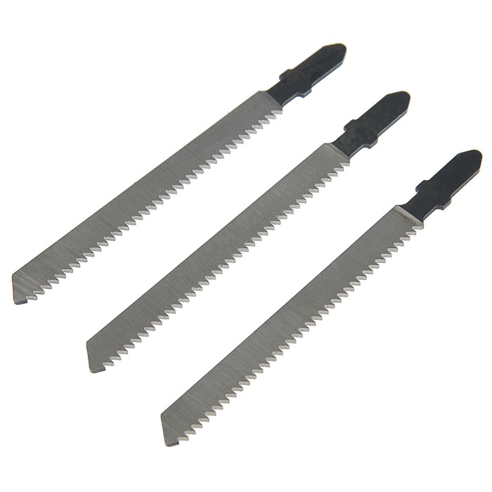 Полотна для электролобзика по пластику MATRIX, 3 шт, T101A, 72x2 мм, HSS