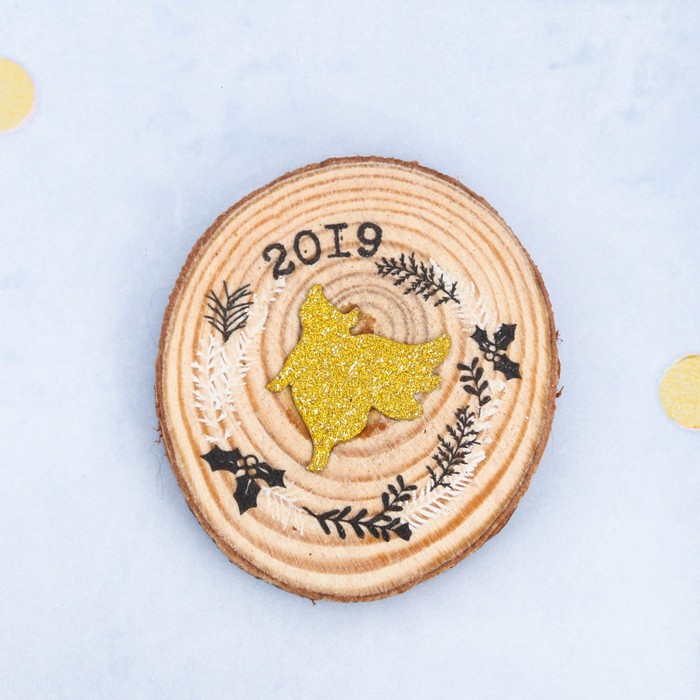 Магнит-спил "2019"