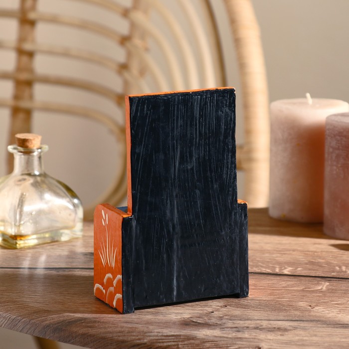 Календарь настольный дерево "Большой цветок" 10,5х5х15 см