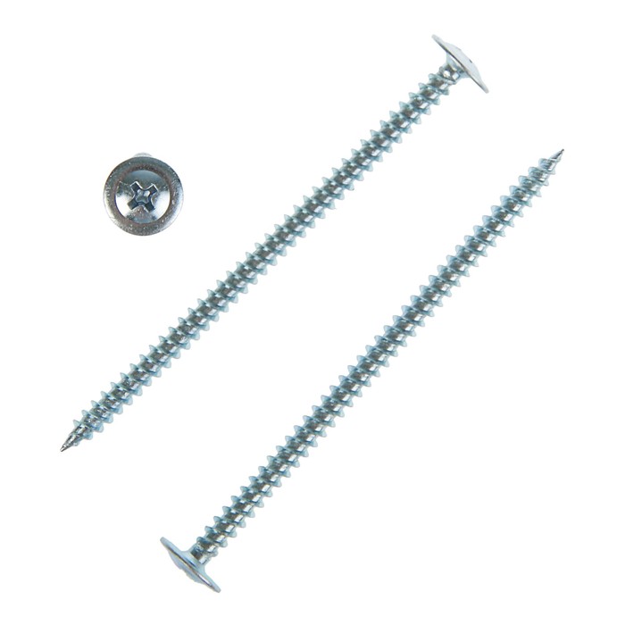 Саморезы с прессшайбой, 4.2х75 мм, острый, в упаковке 2500 шт.