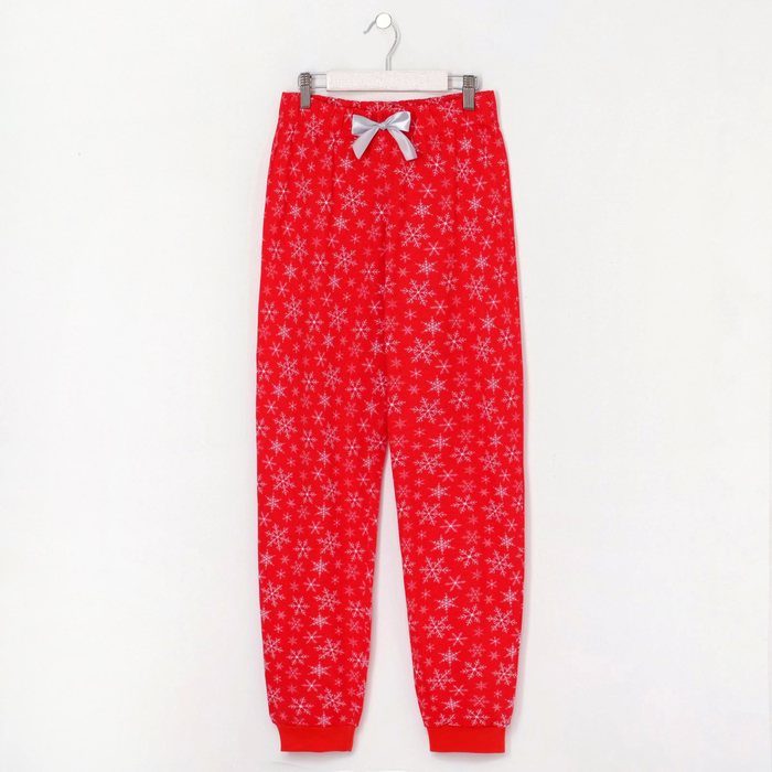 Брюки KAFTAN "Snow", красный, р.40-42,