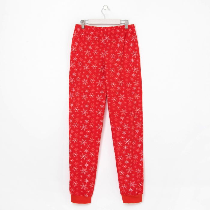 Брюки KAFTAN "Snow", красный, р.40-42,