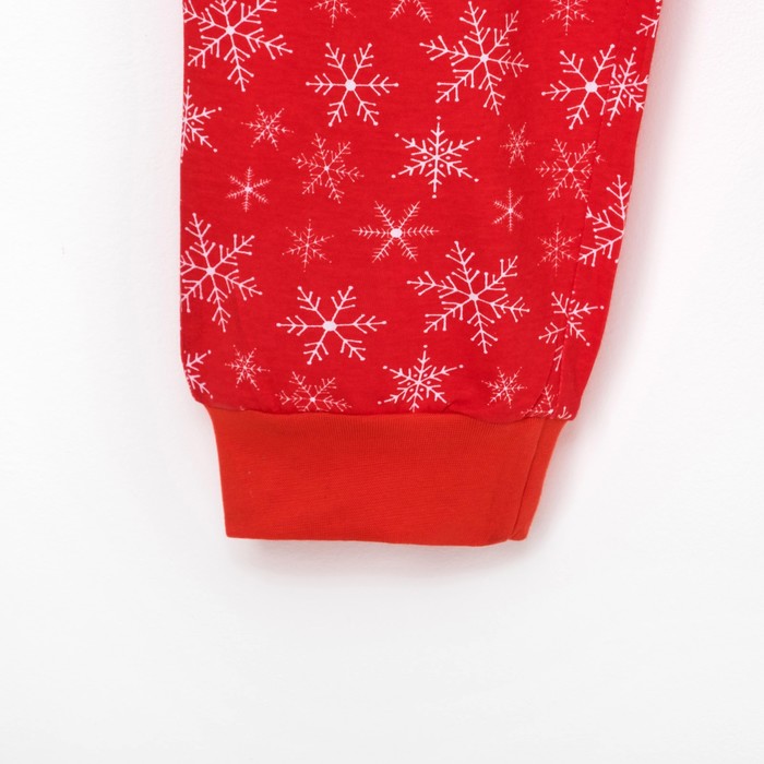 Брюки KAFTAN "Snow", красный, р.48-50,