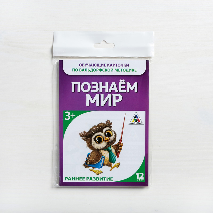 Обучающие карточки по Вальдорфской методике "Познаем мир"