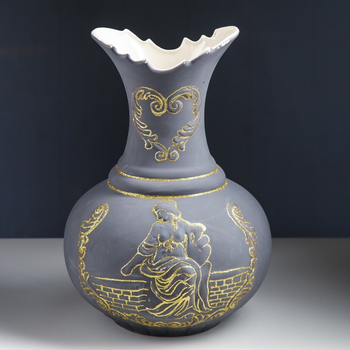 Ваза" Изабелла"большая акрил без ножки, МИКС УЦЕНКА