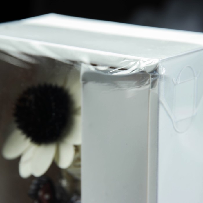 Набор подарочный "Эйфелева башня"УЦЕНКА(ваза,2 палочки с шариками,декор,армасло30 мл)лимон