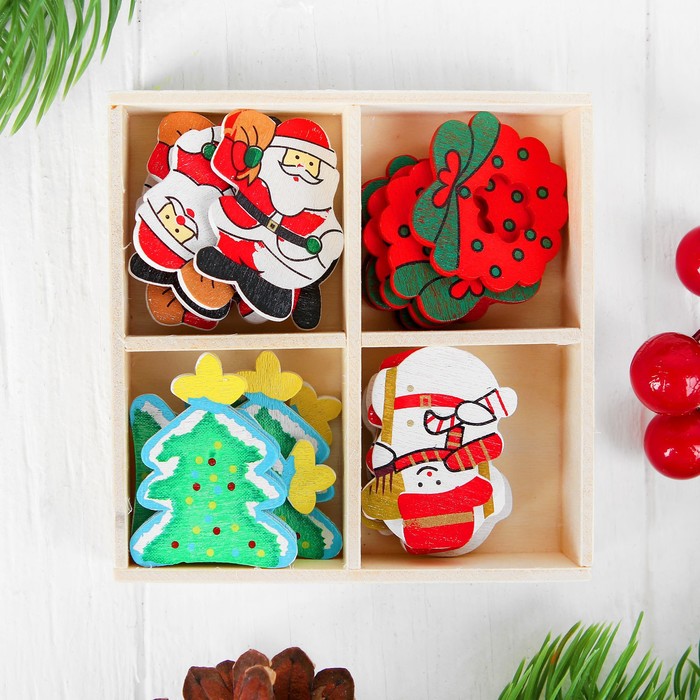 Набор новогоднего декора "Праздник к нам приходит"