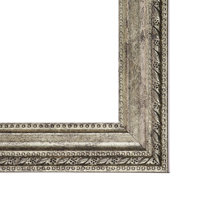 Рама для зеркал и картин пласт 21*30*1,9см, Adele серебро