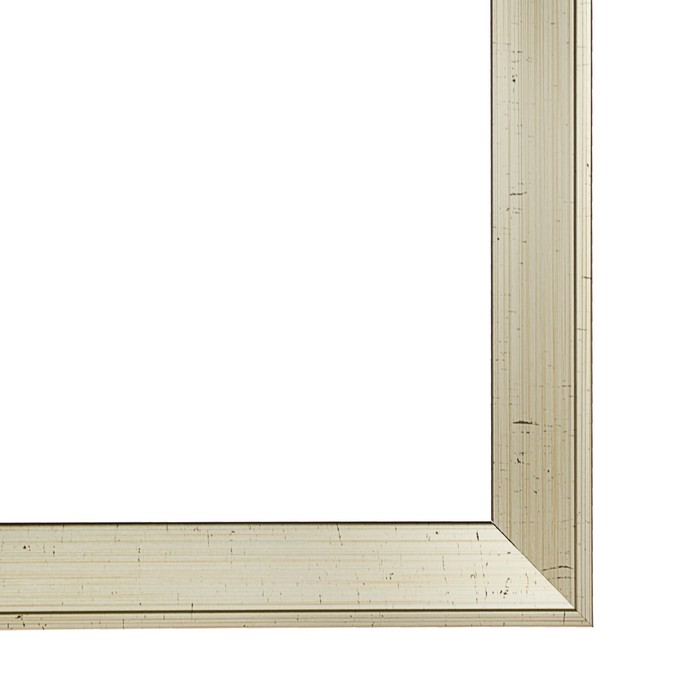 Рама для зеркал и картин пласт 30*40*2см, Aida серебро с патиной