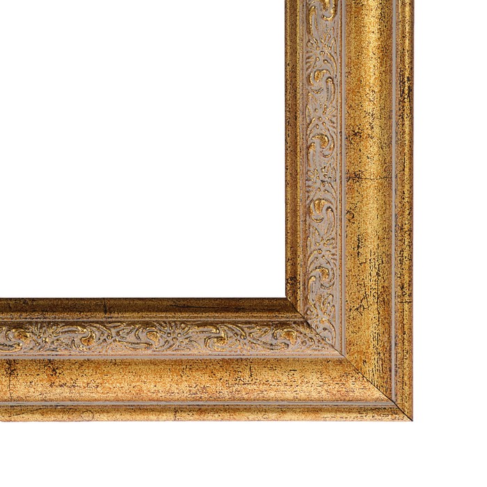 Рама для зеркал и картин пласт 21*30*1,8см, Daria старое золото