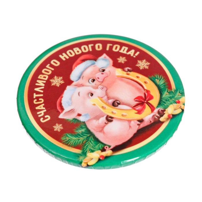 Значок закатной "Счастья"