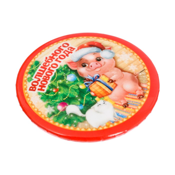 Значок закатной "Волшебного НГ"