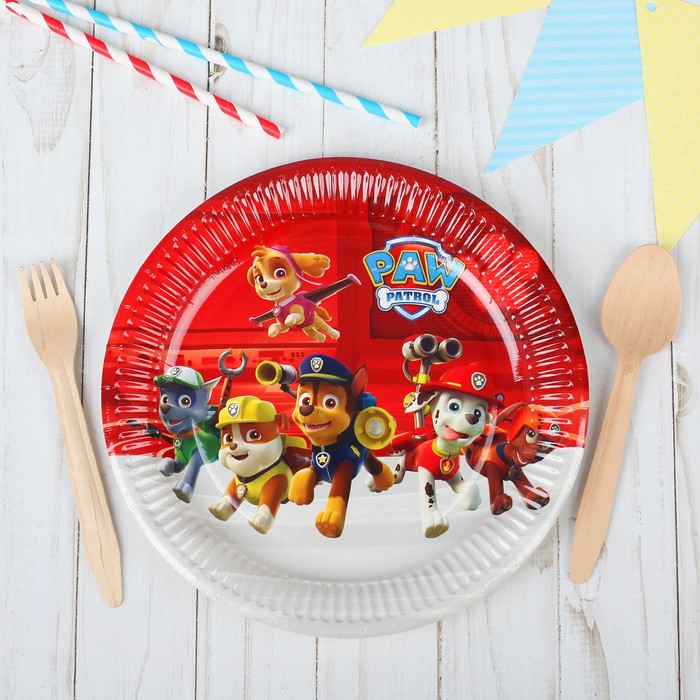 Тарелки "Щенячий Патруль" / Paw Patrol