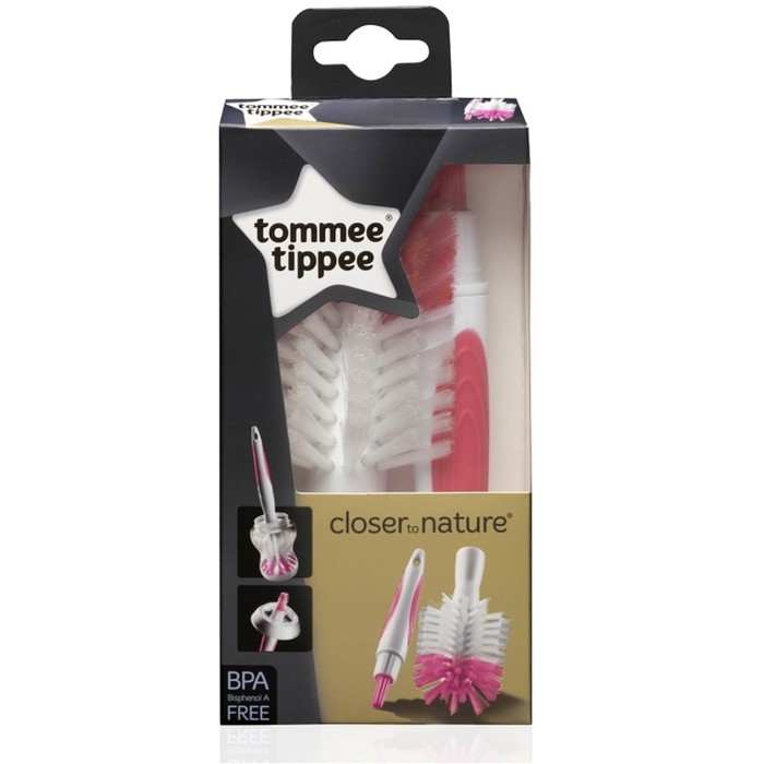 Щеточка для мытья бутылок и сосок МИКС