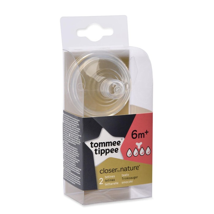 Соска для густой пищи, от 6 мес., 2 шт