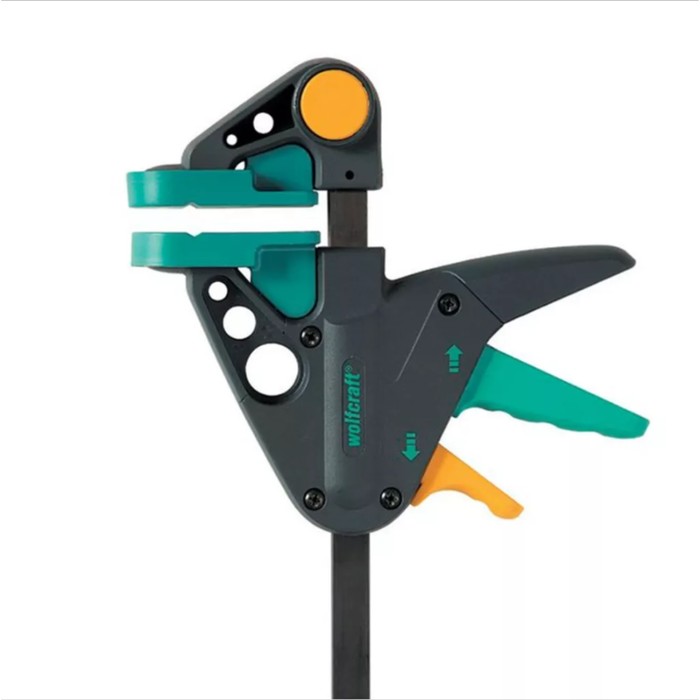 Струбцина Wolfcraft 3456000, диапазон зажима/распора 150/320 мм, до 120 кг