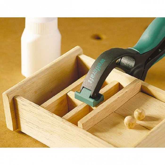 Зажим пружинный Wolfcraft 3630000, ширина зева 40 мм