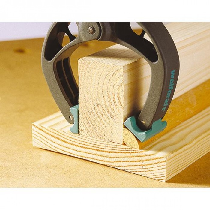 Зажим пружинный Wolfcraft 3630000, ширина зева 40 мм