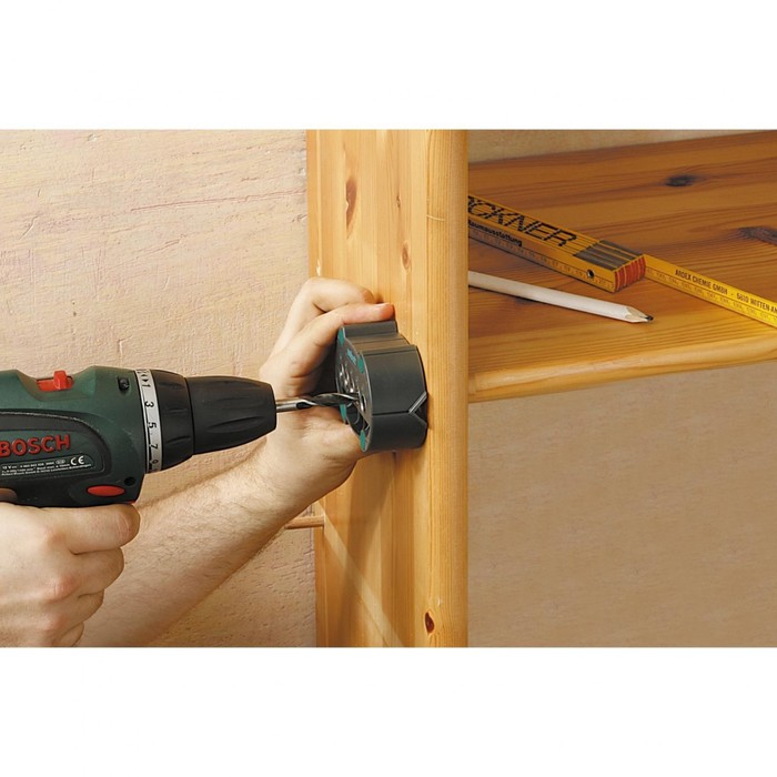 Кондуктор для сверления Wolfcraft 4685000, d=4,5,6,8,10 мм, V-образный паз