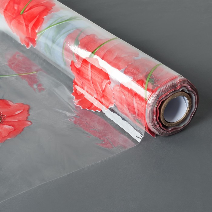 Клеенка ПВХ (рулон 30 метров), ширина 137 см, толщина 0,07 мм