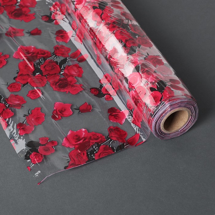 Клеенка ПВХ (рулон 30 метров), ширина 137 см, толщина 0,07 мм