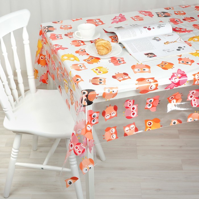 Клеенка ПВХ (рулон 30 метров), ширина 137 см, толщина 0,07 мм