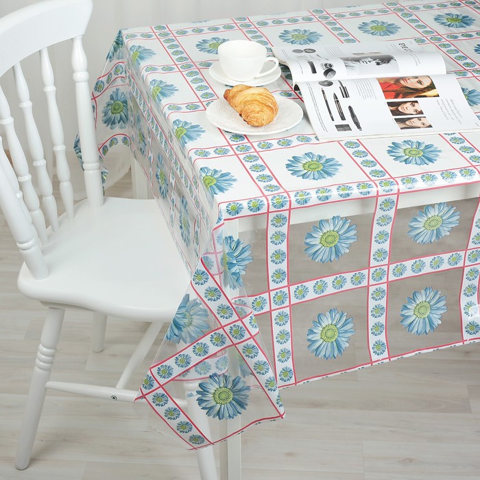 Клеенка ПВХ (рулон 30 метров), ширина 137 см, толщина 0,07 мм