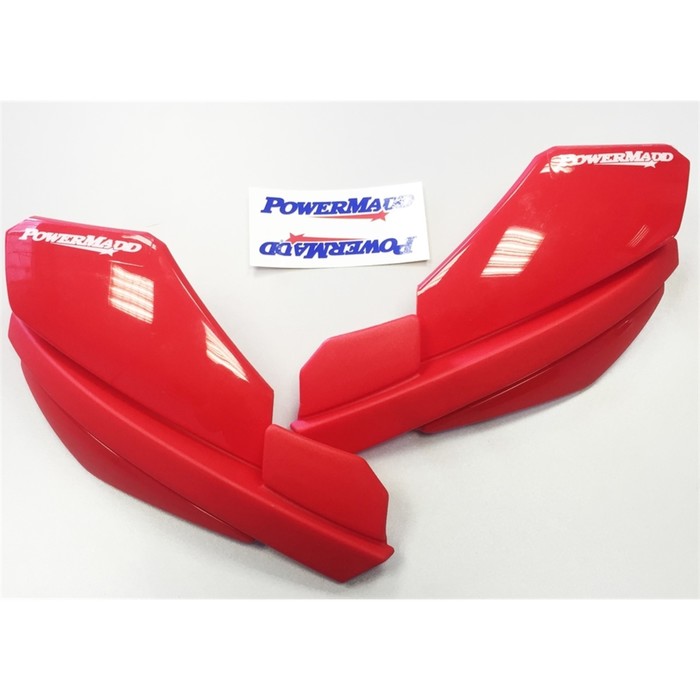 Ветровые щитки для квадроцикла, PowerMadd, серия TRAIL STAR, красный