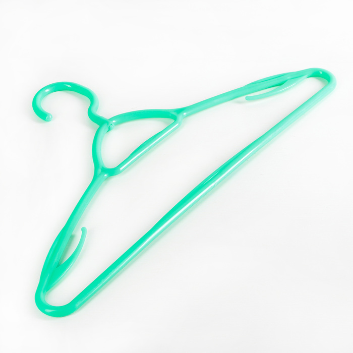 Вешалка-плечики "Компакт" 42х23х0,8 см, цвет МИКС