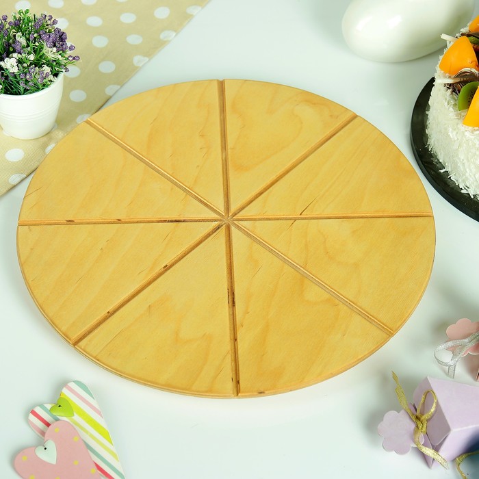 Подставка для торта, крутящаяся, D=42см