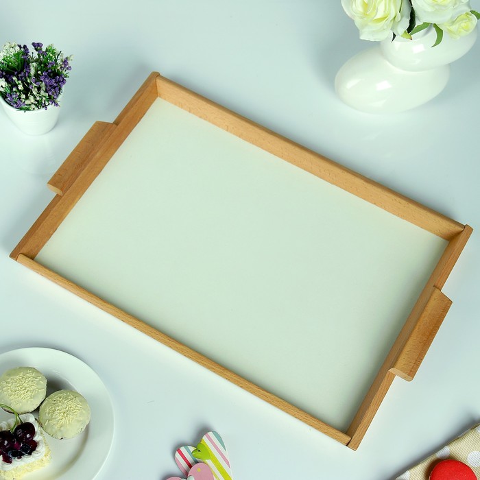 Поднос для завтрака со вставкой, БУК, 46х31см