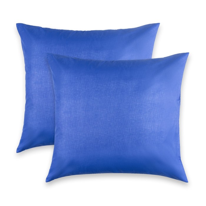 Комплект наволочек "Этель" Пиксели (синий)вид1 70*70 см- 2 шт.,новосатин, 90%хлопок,10% п/э 359858